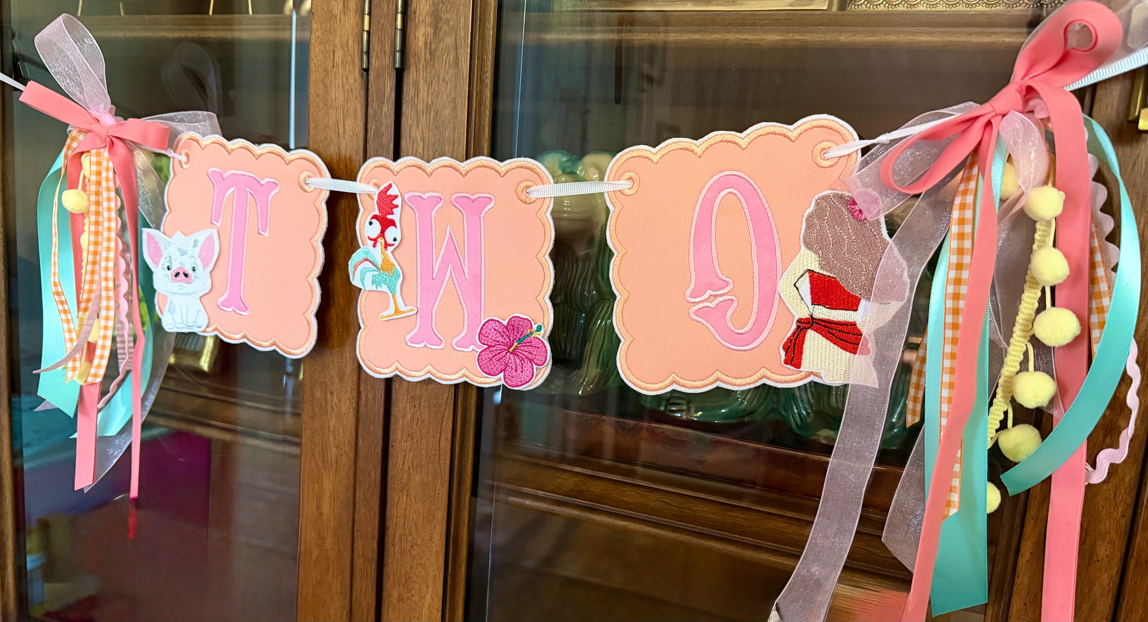 Moana Birthday Banner