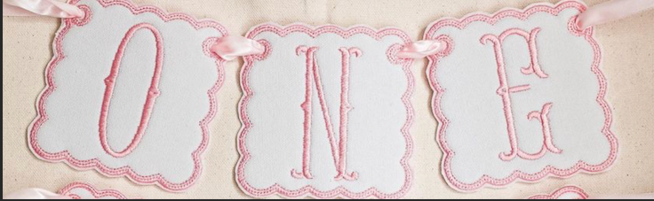 Scalloped Edge One Banner